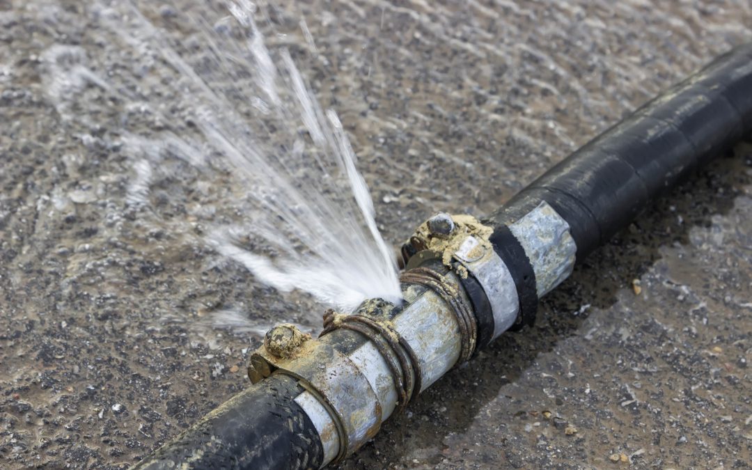 Burst Pipe Repair in Little Falls